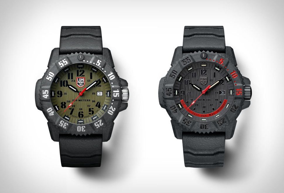 Relógios Usada Pelos Seals Da Marinha Dos Estados Unidos - Luminox Master Carbon Seal 3800 Series | Image
