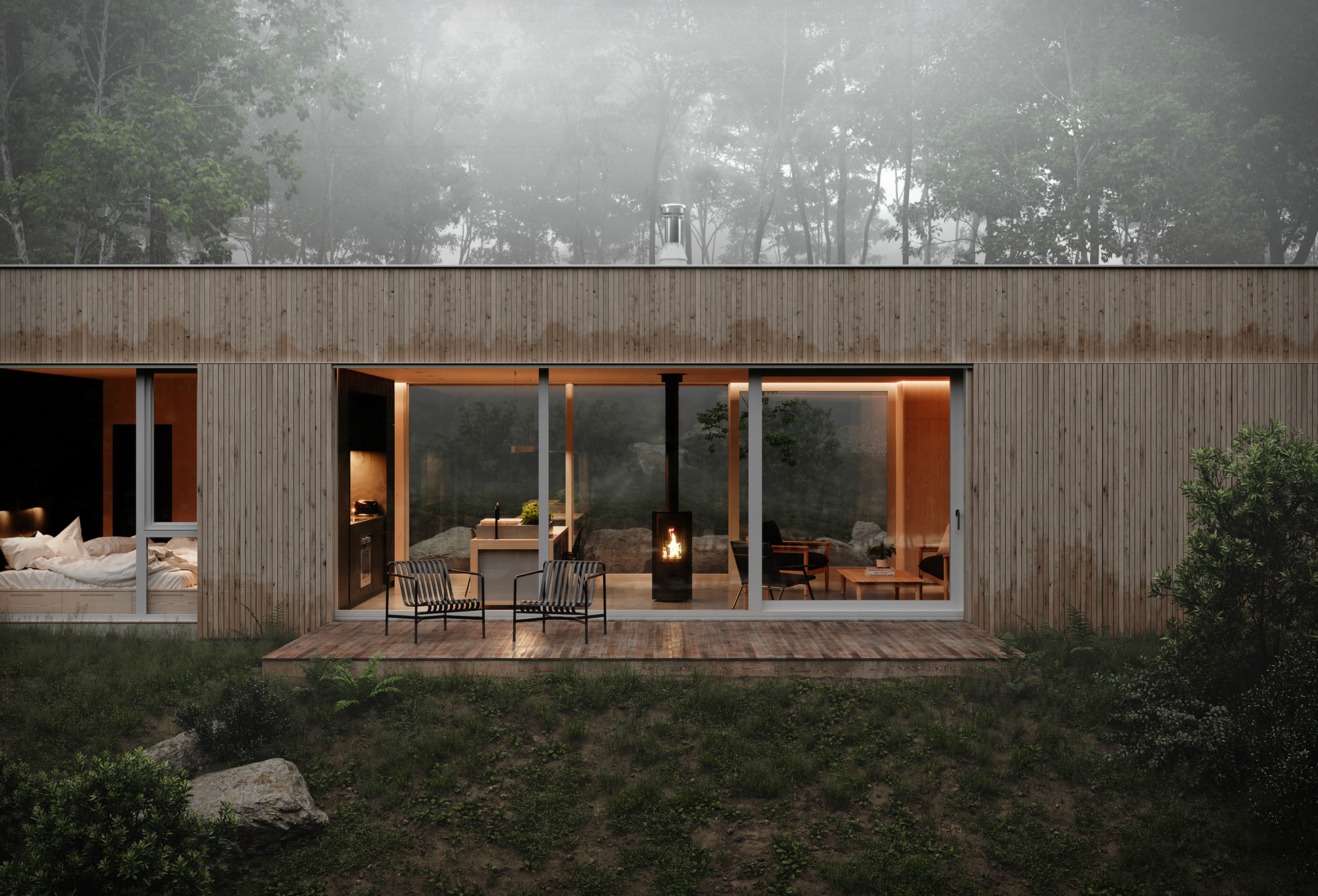 Hinterhouse: A Casa De Campo Moderna No Meio Da Natureza | Image