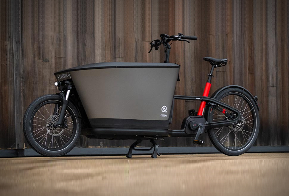 Bicicleta De Carga Elétrica - Carqon Family Cargo Ebike | Image