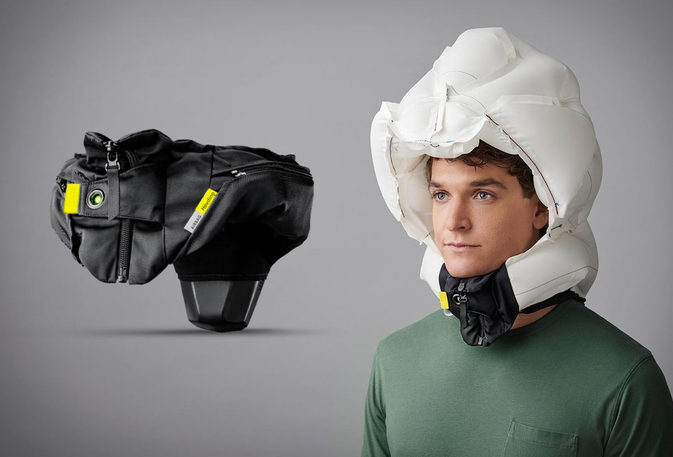 Airbag Para Ciclistas - Hovding 3 Airbag Helmet | Image