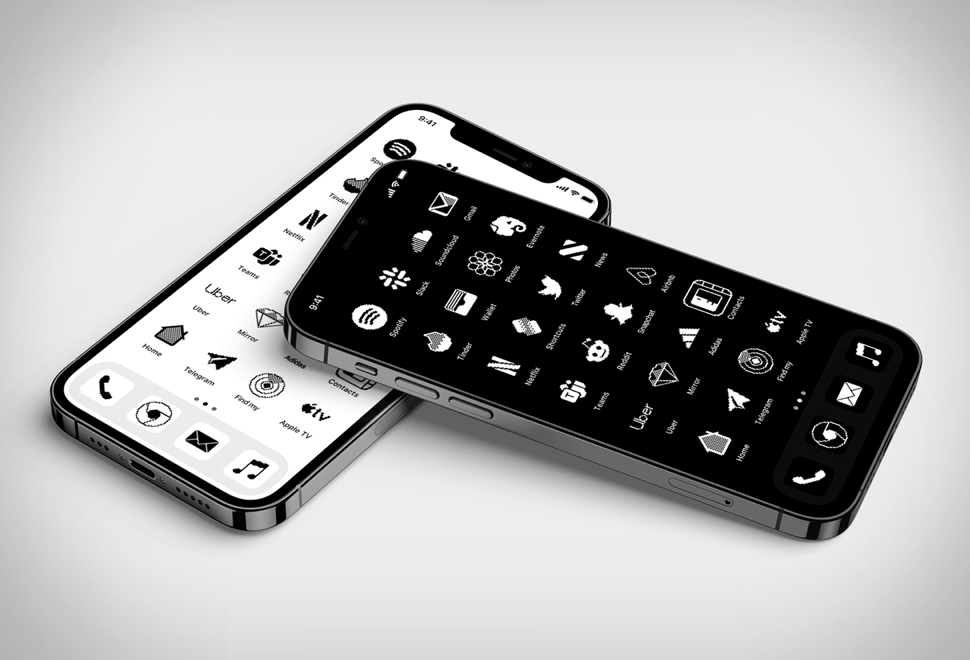 Ícones Da Tela Inicial Do Iphone - Ios Retro Icon Set | Image