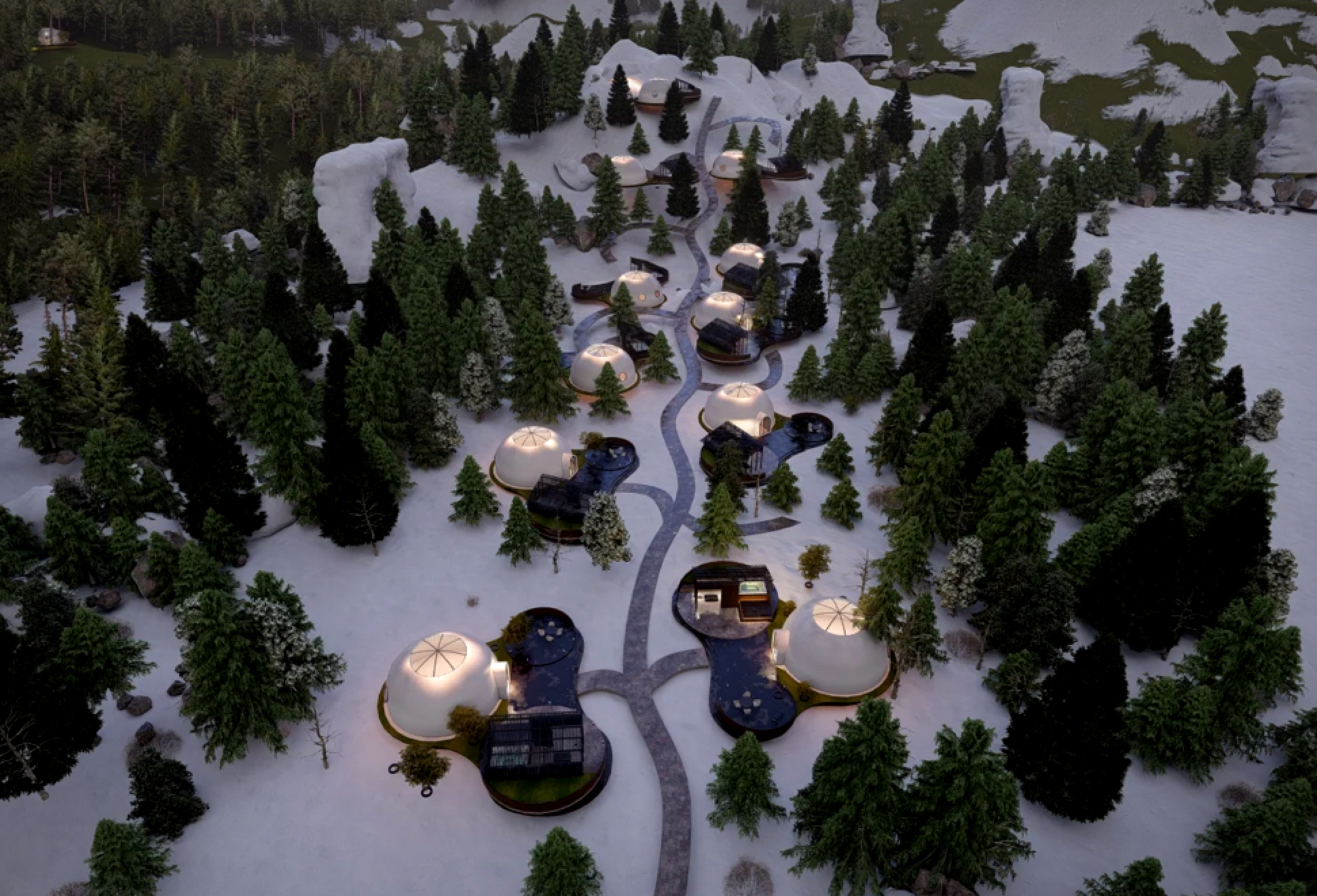 Campismo Na Neve - Oculis Lodge | Image