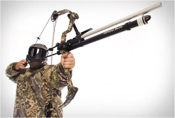 Arco E Flecha Para Paintball - Bow-mount Paintball Airow Gun | Image