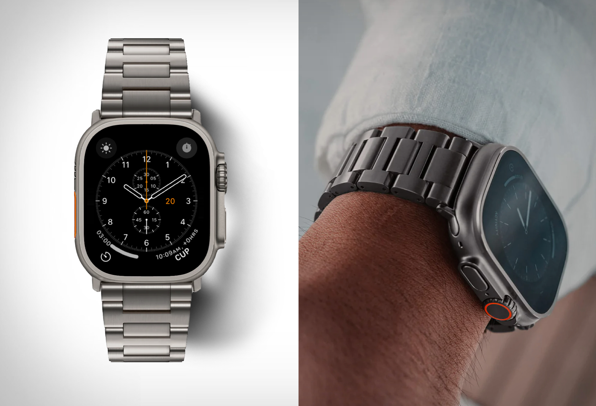 Sandmarc Apple Watch Ultra Titanium Band: A Melhor Pulseira Para O Apple Watch | Image