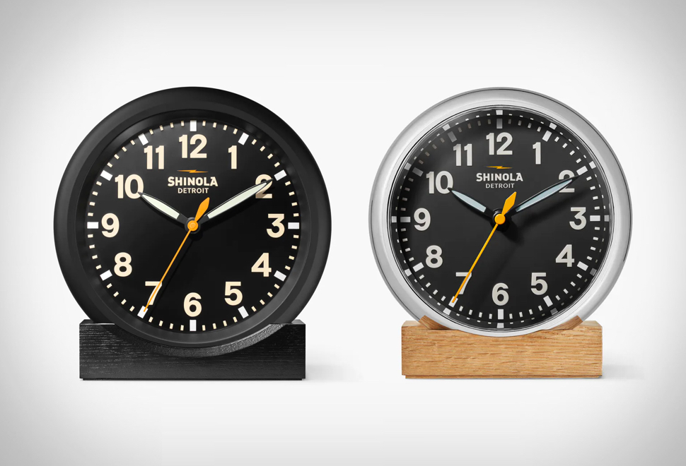 Relógio De Mesa - Shinola Desk Clock | Image