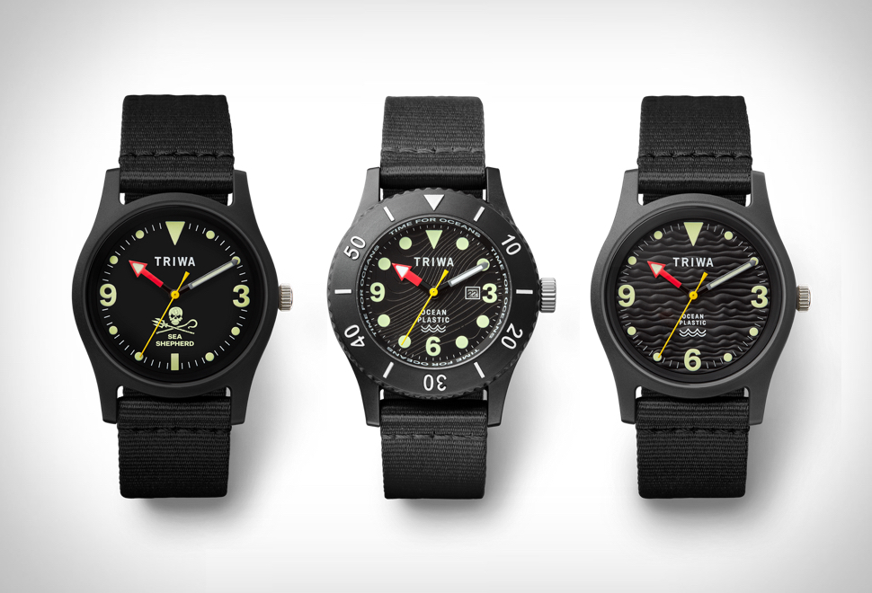 Relógios Feitos Inteiramente De Plástico Reciclado Do Oceano -triwa Ocean Plastic Watch Collection | Image