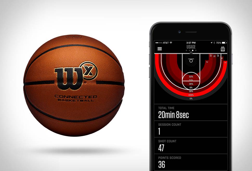 Bola De Basquete | Wilson X Connected Basketball | Image